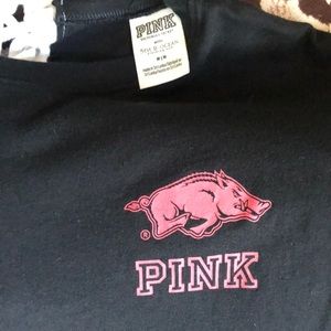 Victoria’s Secret Arkansas Razorback long sleeve.